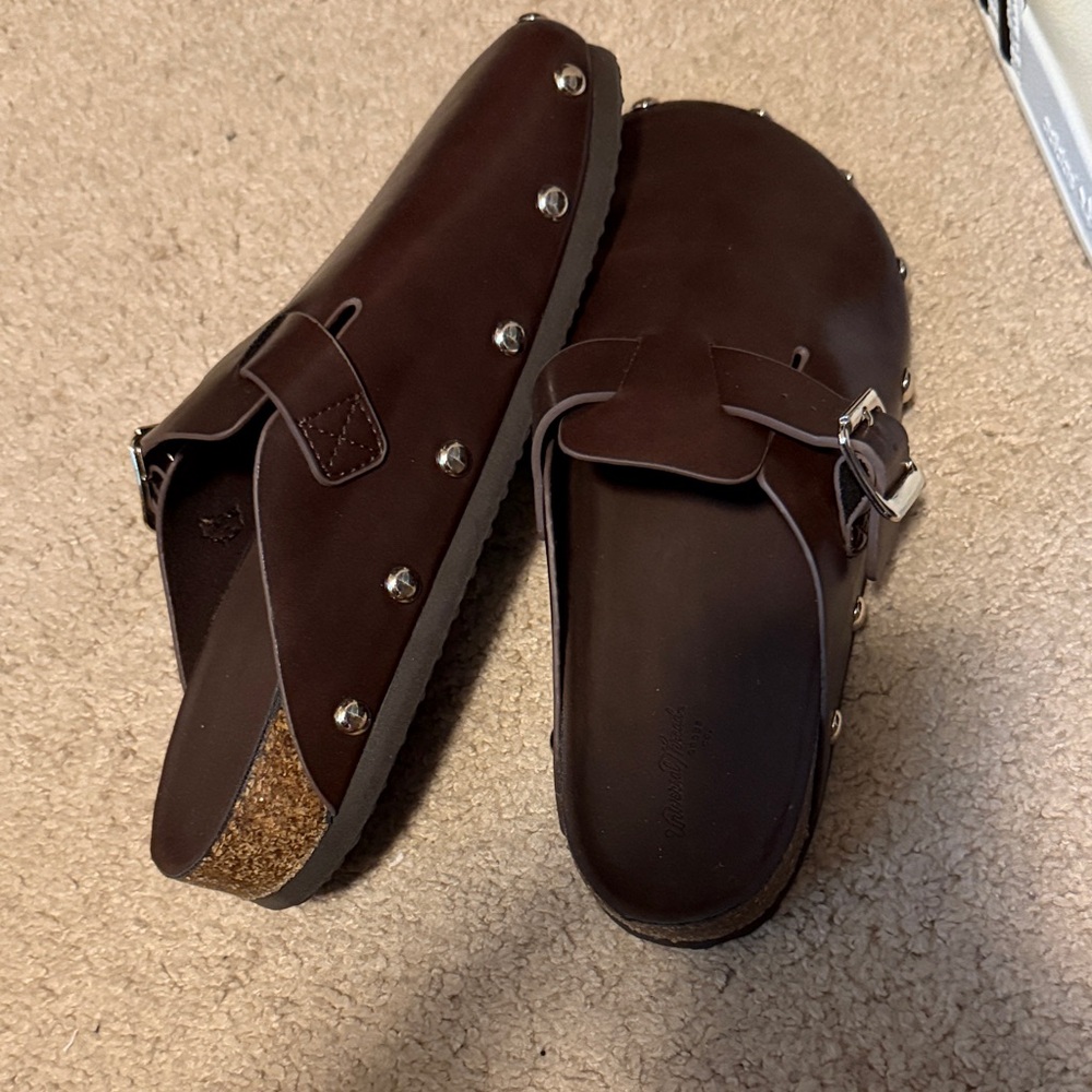 Universal Thread Dark Brown Studded Loafers